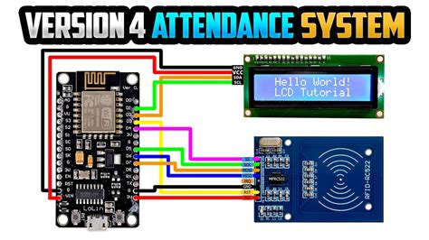 rfid attendance system project report|rfid attendance system using esp8266.